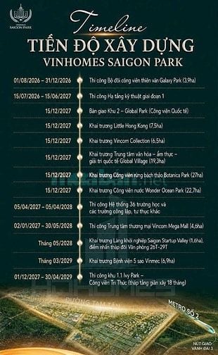 Nhà mặt phố 4 tấm Vinhomes Sài Gòn Park giá chỉ từ 3 tỷ mấy