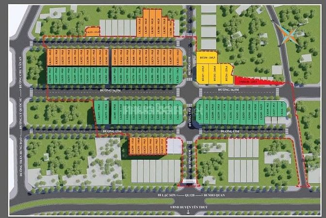Dự án đệp nhất trung tâm thị Trấn