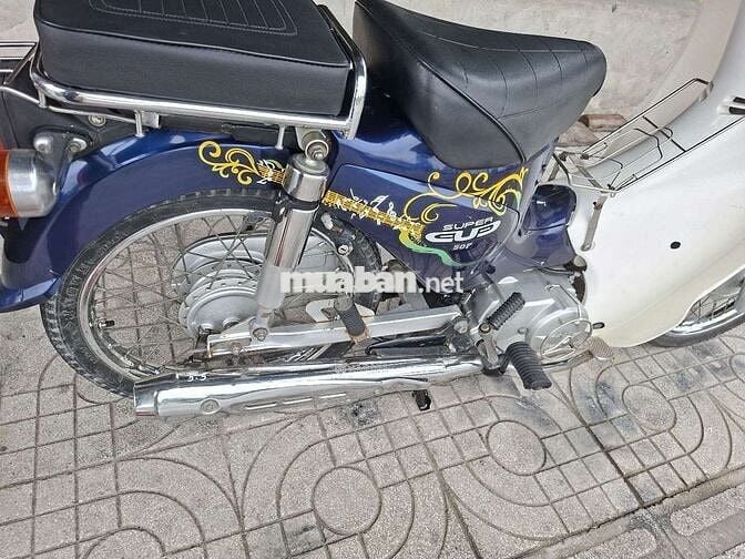 Honda Super Cub 50 Xanh trắng đã sử dụng