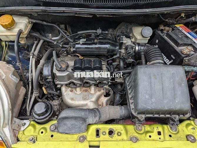 Chevrolet Spark M200 2009 Vàng chanh