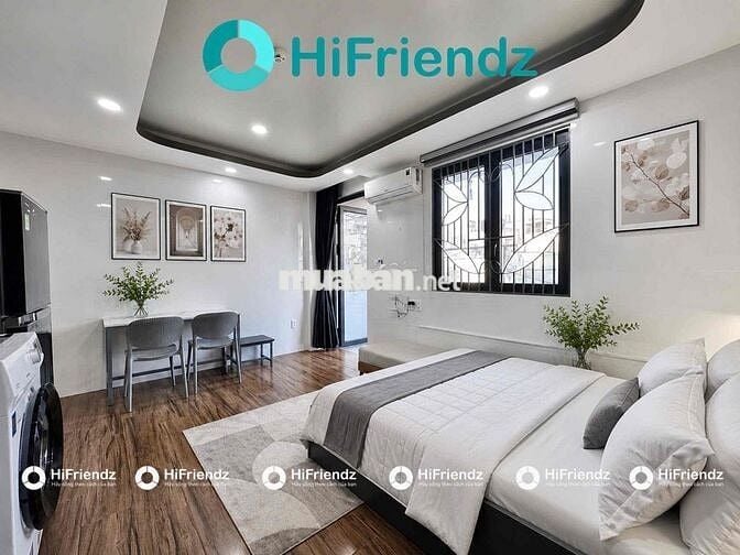 STUDIO BAN CÔNG SIÊU THOÁNG - MÁY GIẶT RIÊNG - NỘI THẤT Y ẢNH