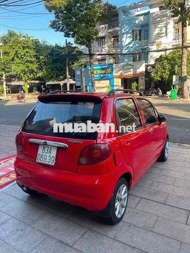 Daewoo Matiz 2004 Số sàn Đỏ