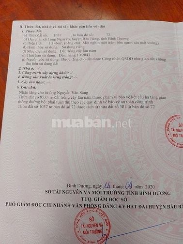 Giảm thêm 200 triệu bán gấp đất cao su ngay chợ Long Nguyên