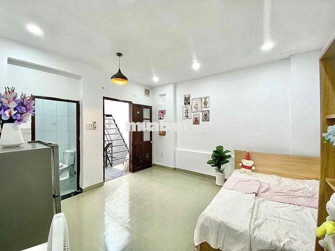TRỐNG SẴN STUDIO ĐẦY ĐỦ NỘI THẤT - NGAY VƯỜN LÀI - LUỸ BÁN BÍCH - VHU