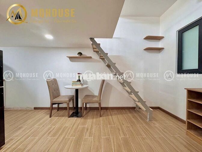 Cho thuê phòng Emart Phan Văn Trị Gò Vấp_duplex_cửa sổ trời_thang máy