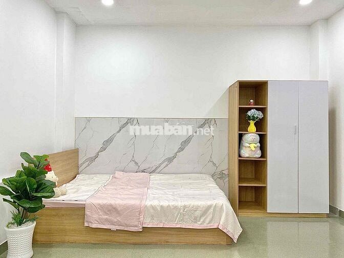 TRỐNG SẴN STUDIO ĐẦY ĐỦ NỘI THẤT - NGAY VƯỜN LÀI - LUỸ BÁN BÍCH - VHU