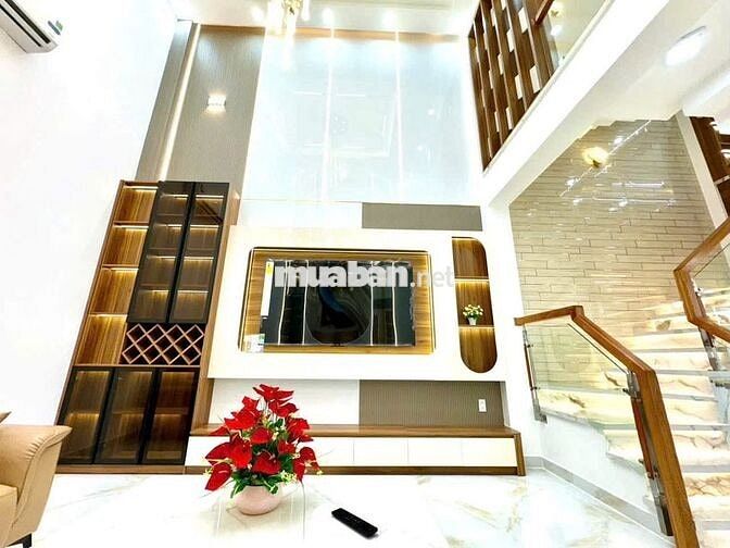 Bán nhà mới xây Hương Lộ 2, gần Bốn Xã, 60m2 x 5 tầng, giá tốt 7,8 tỷ