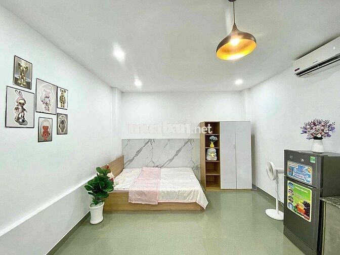 TRỐNG SẴN STUDIO ĐẦY ĐỦ NỘI THẤT - NGAY VƯỜN LÀI - LUỸ BÁN BÍCH - VHU