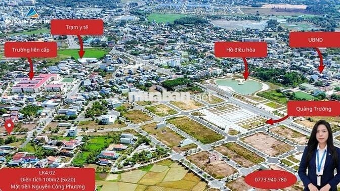 Bán đất Quảng Ngãi-Lô rẻ nhất An Điền Phát-Mặt tiền Nguyễn Công Phương