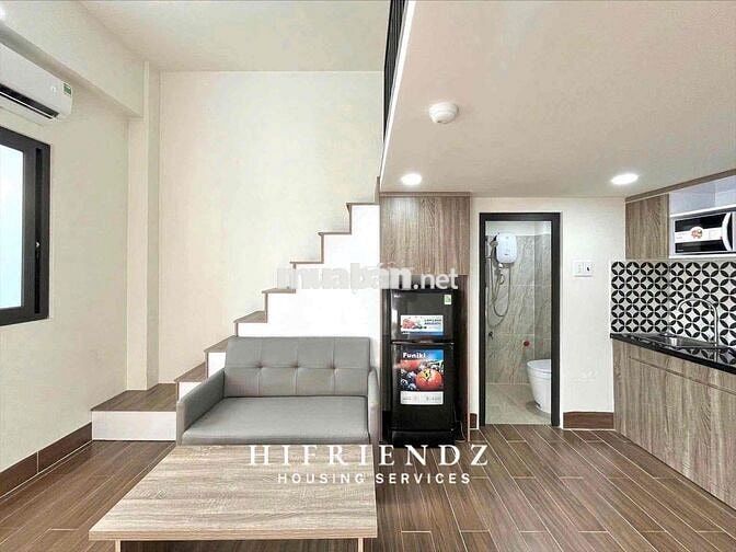 DUPLEX FULL NỘI THẤT + MÁY GIẶT RIÊNG NGAY CÔNG VIÊN LÀNG HOA