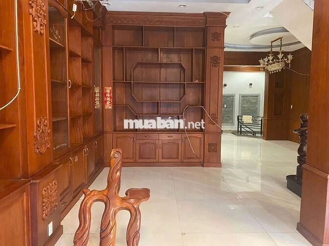 nhà 1 hầm 4 lầu KDC ấp 5 bình hưng DT 7m x 19.5m 5 tầng 