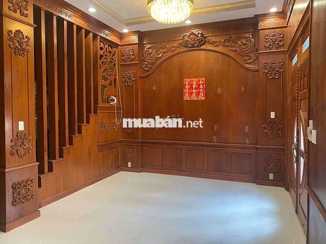 nhà 1 hầm 4 lầu KDC ấp 5 bình hưng DT 7m x 19.5m 5 tầng 