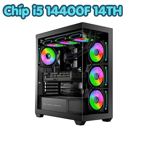 Bộ máy tính thanh lý VIP // Main B760 WIFE // Chíp 14400F // Màn 144Hz