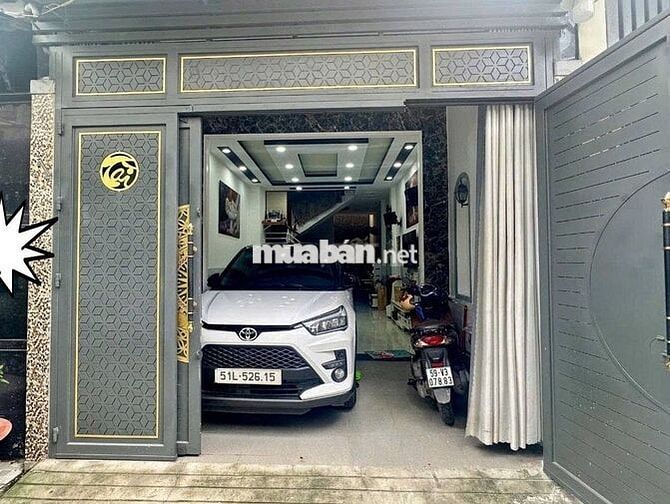 NHÀ ĐẸP Ở NGAY-XE HƠI NGỦ TRONG NHÀ-DT 4❌13- 2 TẦNG -PHƯỜNG 12- GÒ VẤP