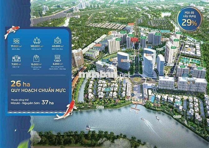 Cho thuê 2PN MP678 - Mizuki Park, sẵn 2 máy lạnh, nhà mới, view đẹp