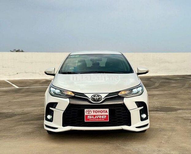 Toyota Vios GR-S CVT 2022 Trắng 58.900 km