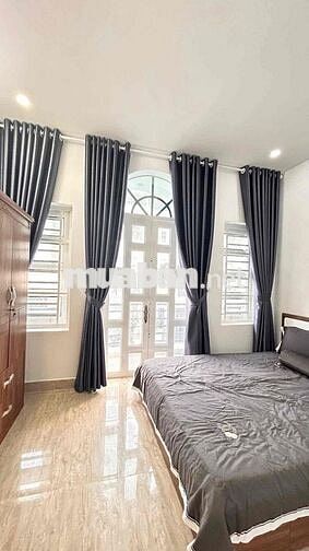 NHÀ FULL NỘI THẤT ( GẦN CHỢ MINH PHÁT ) TRỆT 2 LẦU 4PN 5WC  ĐƯỜNG 6M