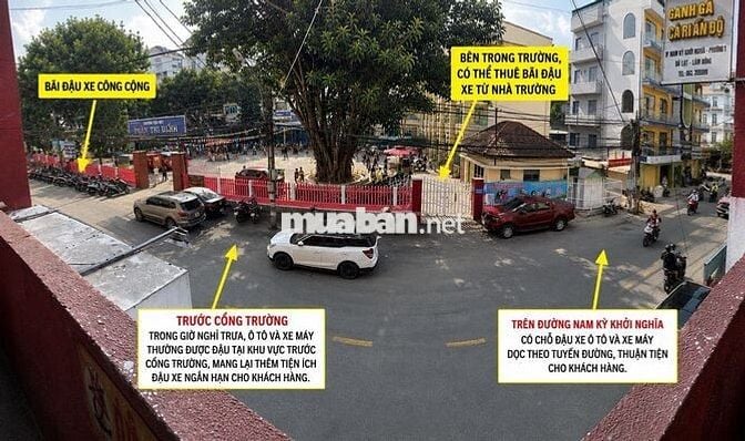 Cho thuê mặt bằng thương mại 2 mặt tiền
