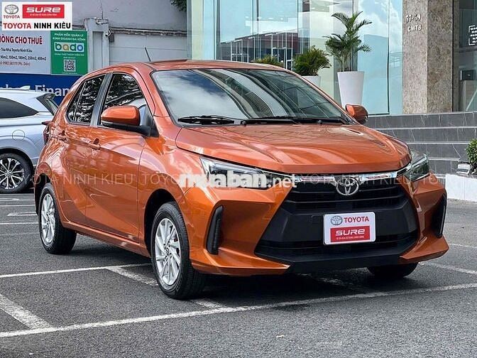 Toyota Wigo 1.2G 2023 màu Cam