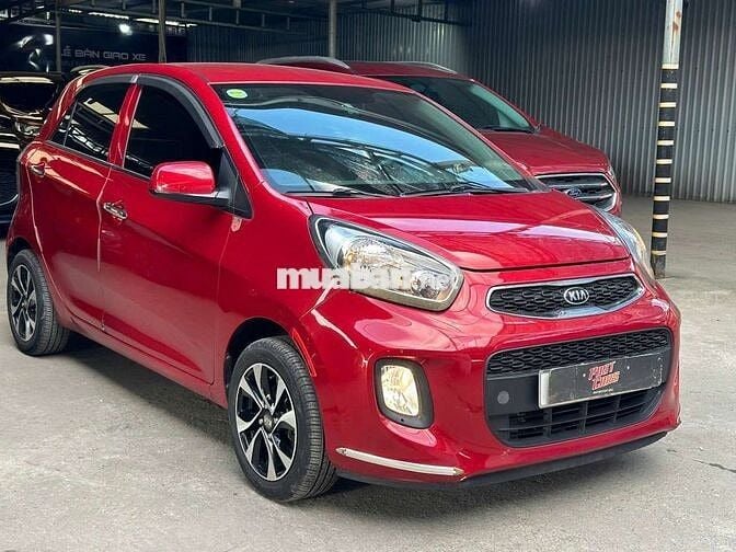 Kia Morning 2020 1.25L AT, số tự động,màu đỏ,5v8km