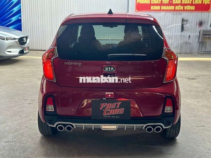 Kia Morning 2020 1.25L AT, số tự động,màu đỏ,5v8km
