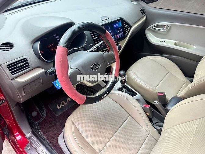 Kia Morning 2020 1.25L AT, số tự động,màu đỏ,5v8km