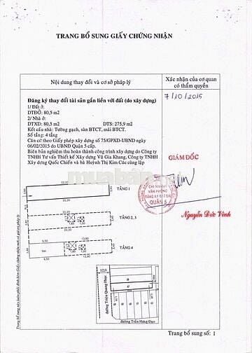 1** Triệu Quang Phục Q5; 253m2. 18,65 tỷ