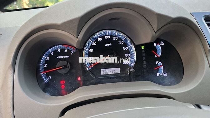Toyota Fortuner 2013 Đen 118.000 km Ghế da zin