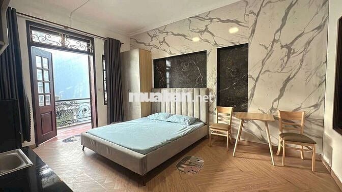 CHO THUÊ STUDIO 35M2 PHAN ĐĂNG LƯU - BAN CÔNG - GẦN CHỢ BÀ CHIỂU