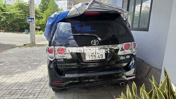 Toyota Fortuner 2013 Đen 118.000 km Ghế da zin