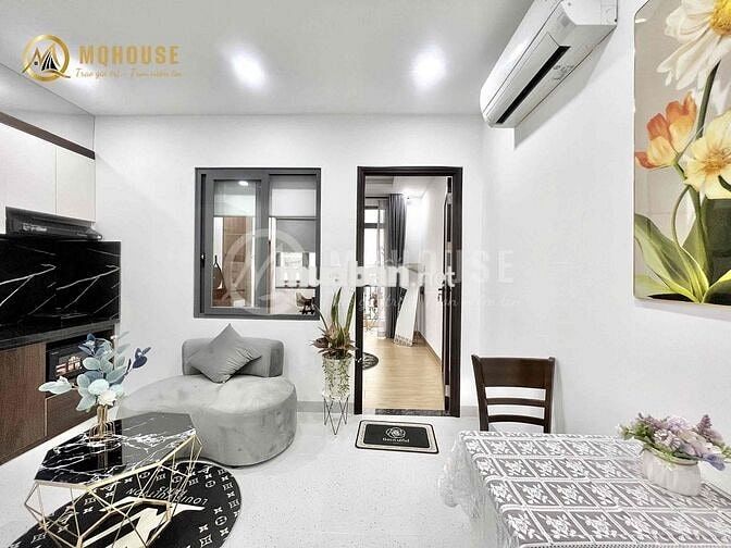 🌈CĂN HỘ 1PN 40M2 TÁCH BẾP BAN CÔNG💥FULL NỘI THẤT📍ĐOẠN NGUYỄN VĂN TRỖI