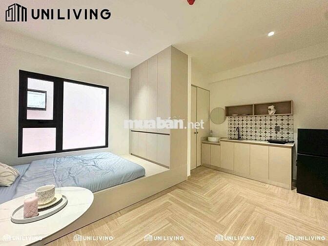 Cho thuê căn hộ mới xây Full nội thất nằm ngay Làng Đại Học, Bách Khoa