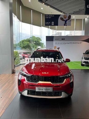Kia Sonet Premium 2025 Đỏ Mới 100%