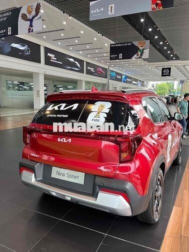 Kia Sonet Premium 2025 Đỏ Mới 100%