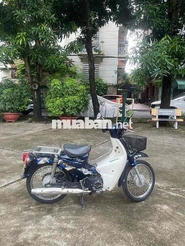 Honda Cub 50cc Trắng Xanh máy ngọt
