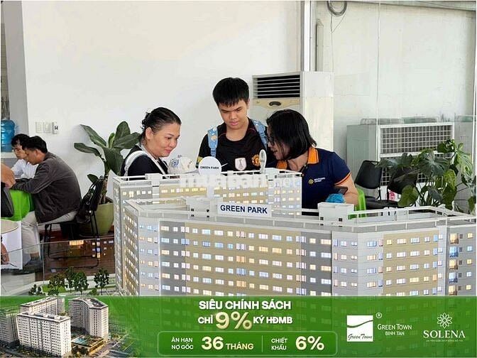 Căn hộ 2pn Solena - Green Town Bình Tân. Sổ hồng riêng