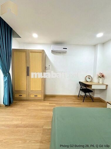 CHDV 2 PHÒNG NGỦ - NGUYỄN OANH - FULL NỘI THẤT, MÁY GIẶT RIÊNG