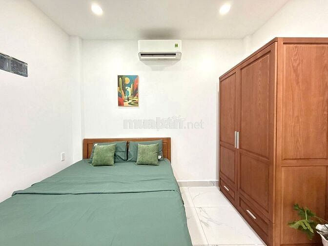1PN TÁCH BẾP NGAY SÂN BAY TSN, FULL NT AN NINH NEW 100% THANG MÁY TB