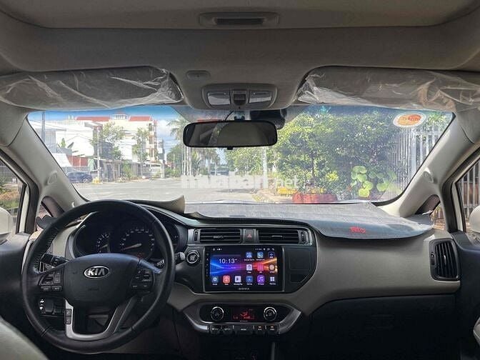 KIA RIO 2012 Trắng Tự động 85000 km - xe zin đẹp