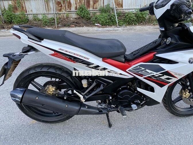 Yamaha Exciter Trắng đỏ 150 Máy zin. 100%