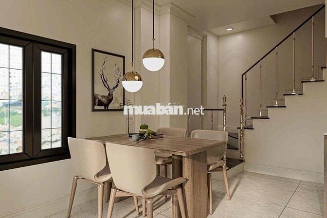 nhà 3 tầng BTCT khu vip gần 40m2 ,DS 110m2 nội thất cao cấp