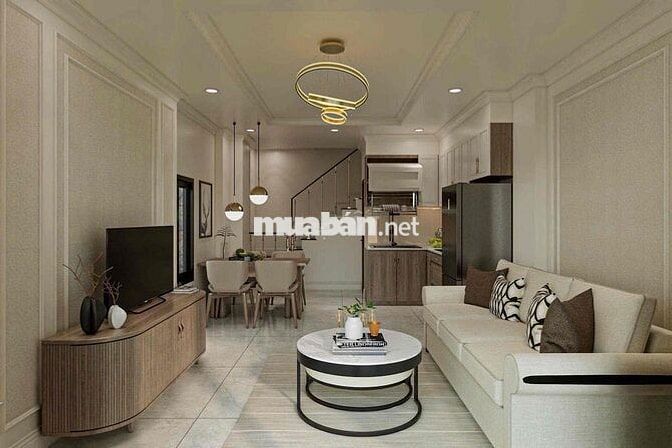 nhà 3 tầng BTCT khu vip gần 40m2 ,DS 110m2 nội thất cao cấp