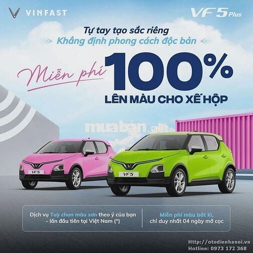 VINFAST VF5 GIẢM GIÁ CỰC SÂU – XE GIAO NGAY