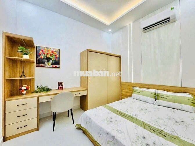 cho thuê nhà mới đẹp full nội thất thống nhất p16 Gò Vấp 3.5x11 giá9.5