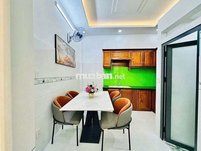 cho thuê nhà mới đẹp full nội thất thống nhất p16 Gò Vấp 3.5x11 giá9.5