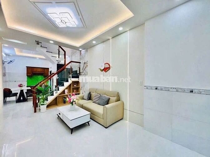 cho thuê nhà mới đẹp full nội thất thống nhất p16 Gò Vấp 3.5x11 giá9.5