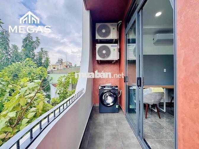 CHO THUÊ CĂN HỘ 1PN, BANCONG, CỬA SỔ FULL NỘI THẤT CẠNH CHỢ BÀ CHIỂU
