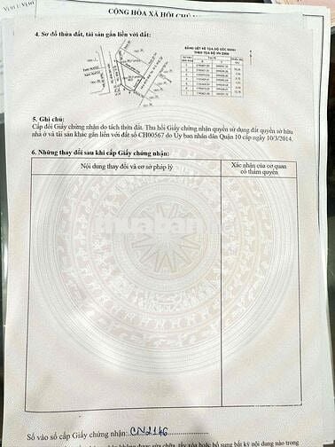 Bán nhà mặt tiền đường Nhật Tảo