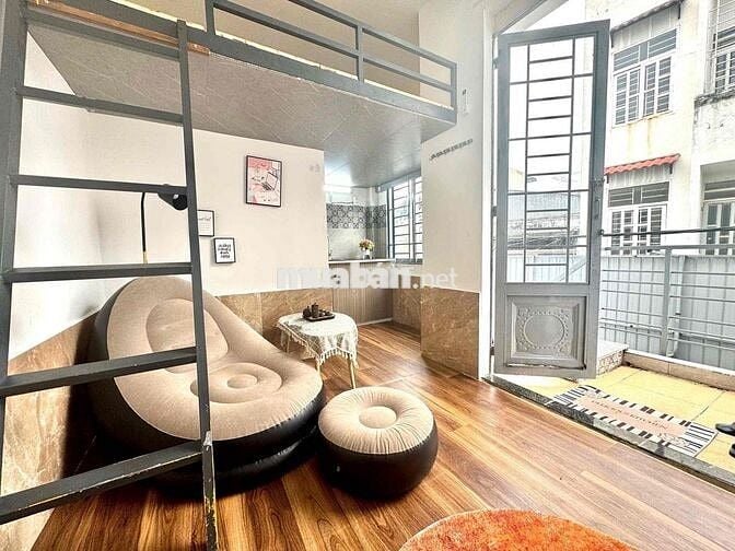 Duplex ban công full nội thất -30m2
