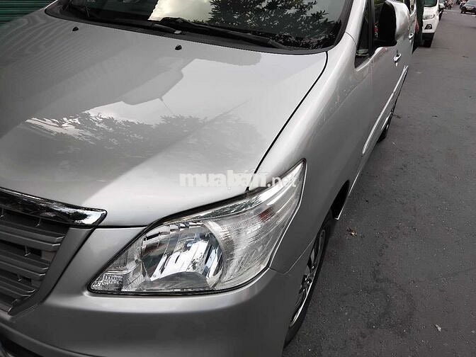 Toyota Innova E 2015 Bạc Việt Nam